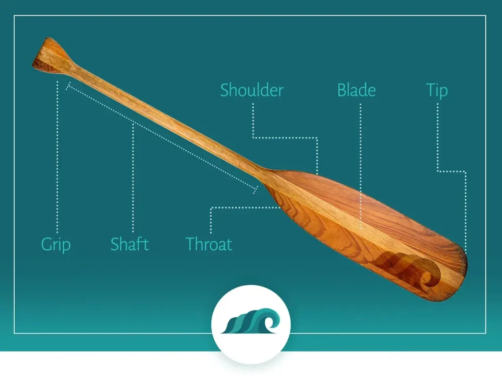 1 2022 07 parts of a canoe paddle explained canoe paddle terms